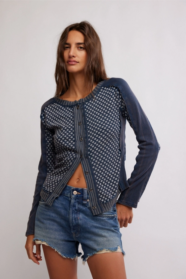 Instant Classic Indigo Top