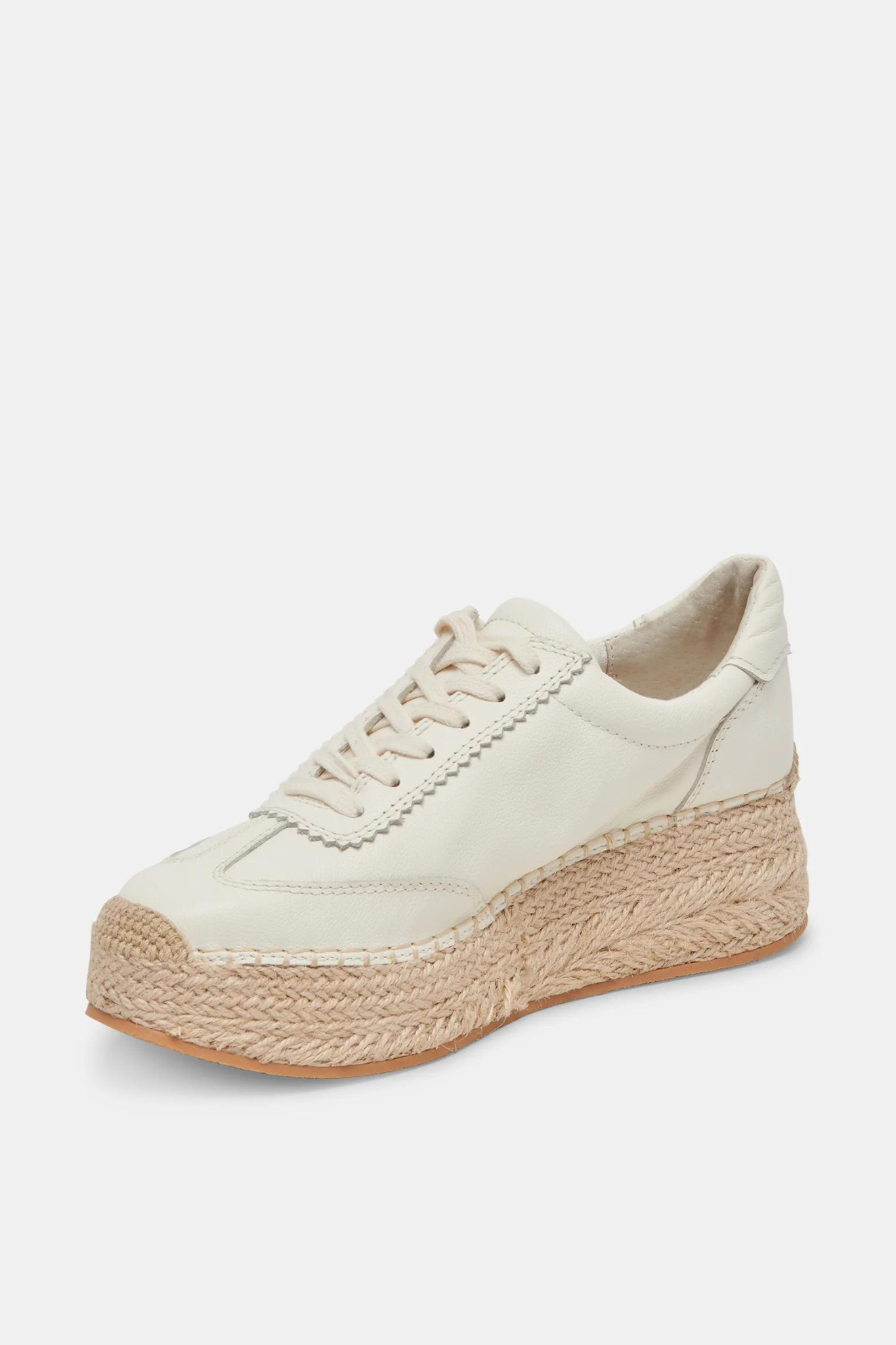 Jaja White Leather Sneaker
