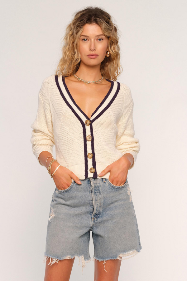 Clarke Ivory Cardi