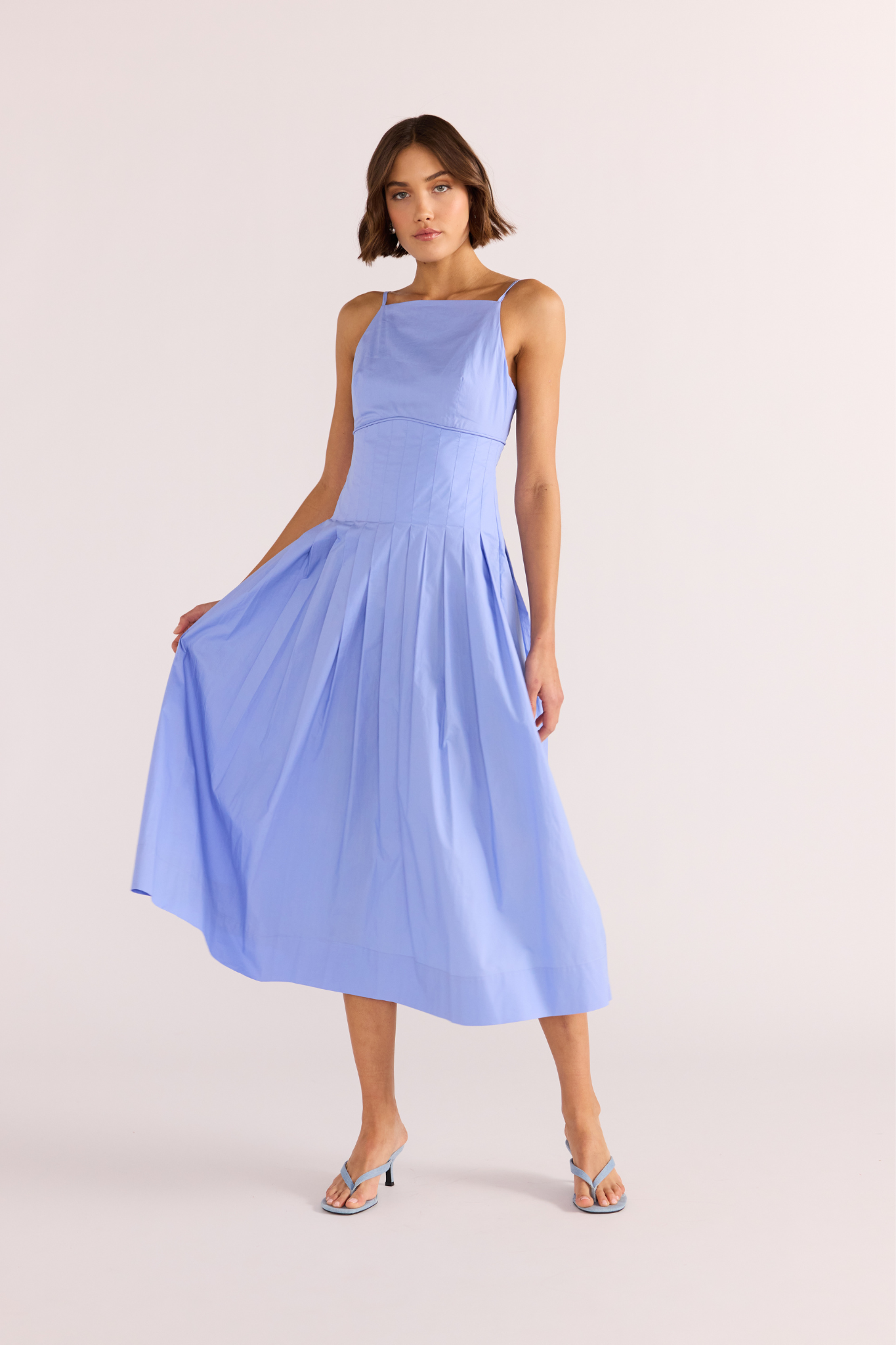Avalon Jacaranda Blue Midi Dress
