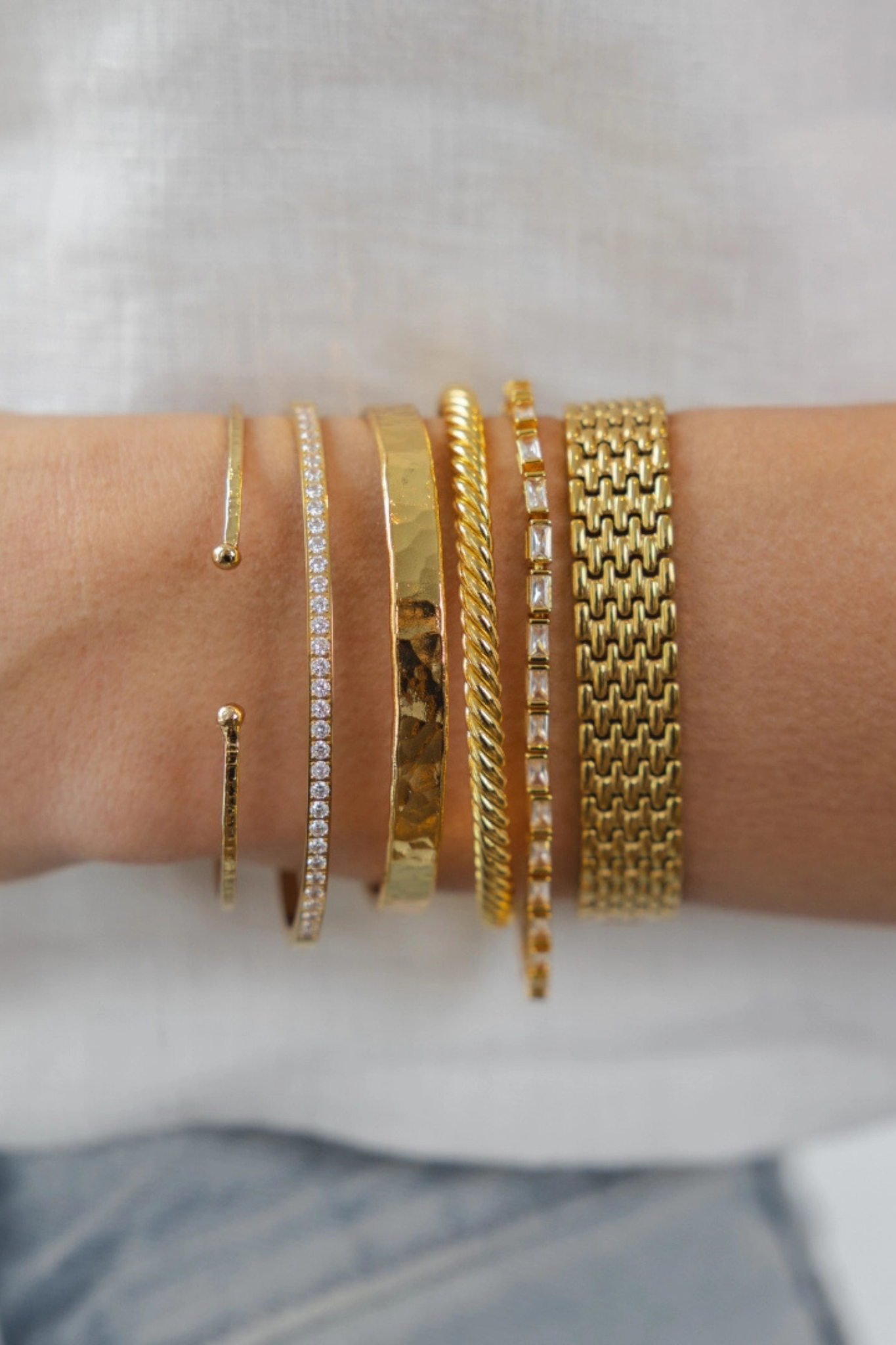 Chunky Gold Bracelet