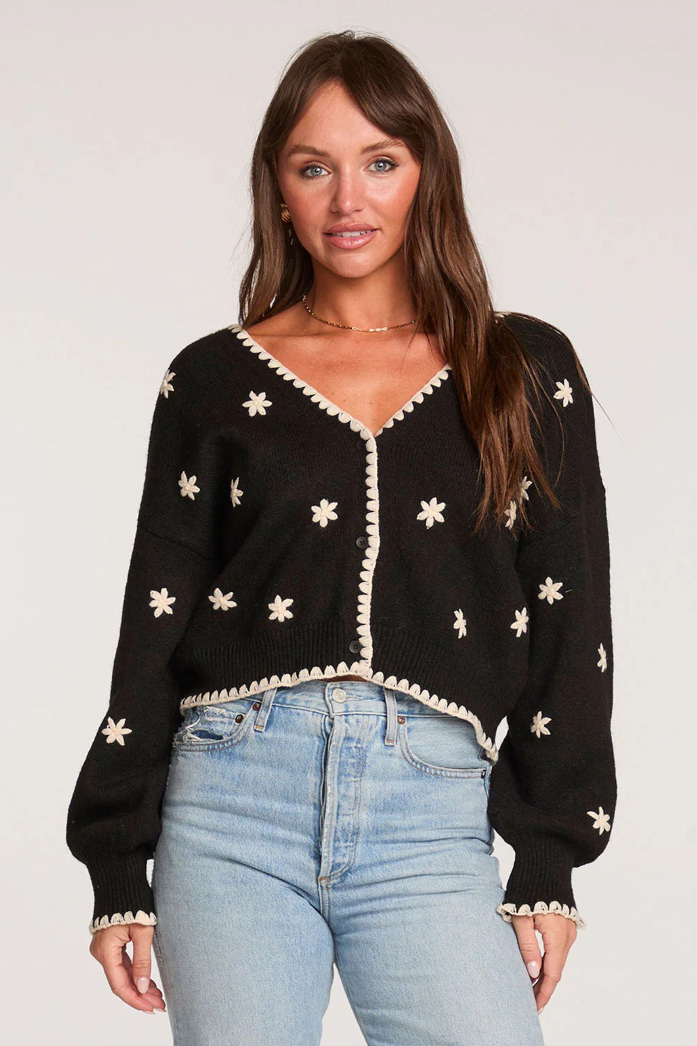 Fiorra Black Cardigan
