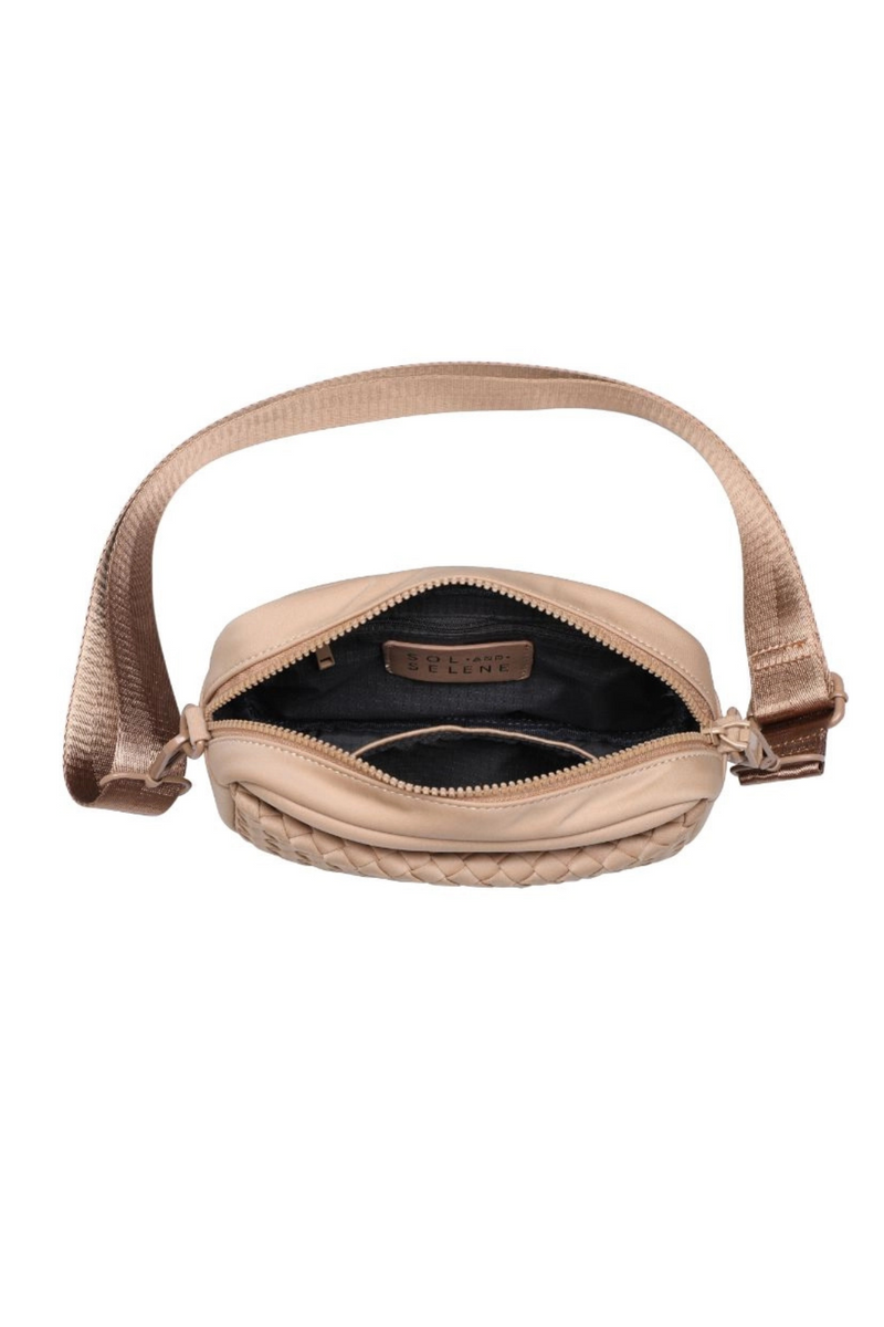 Inspiration Nude Woven Neoprene Crossbody