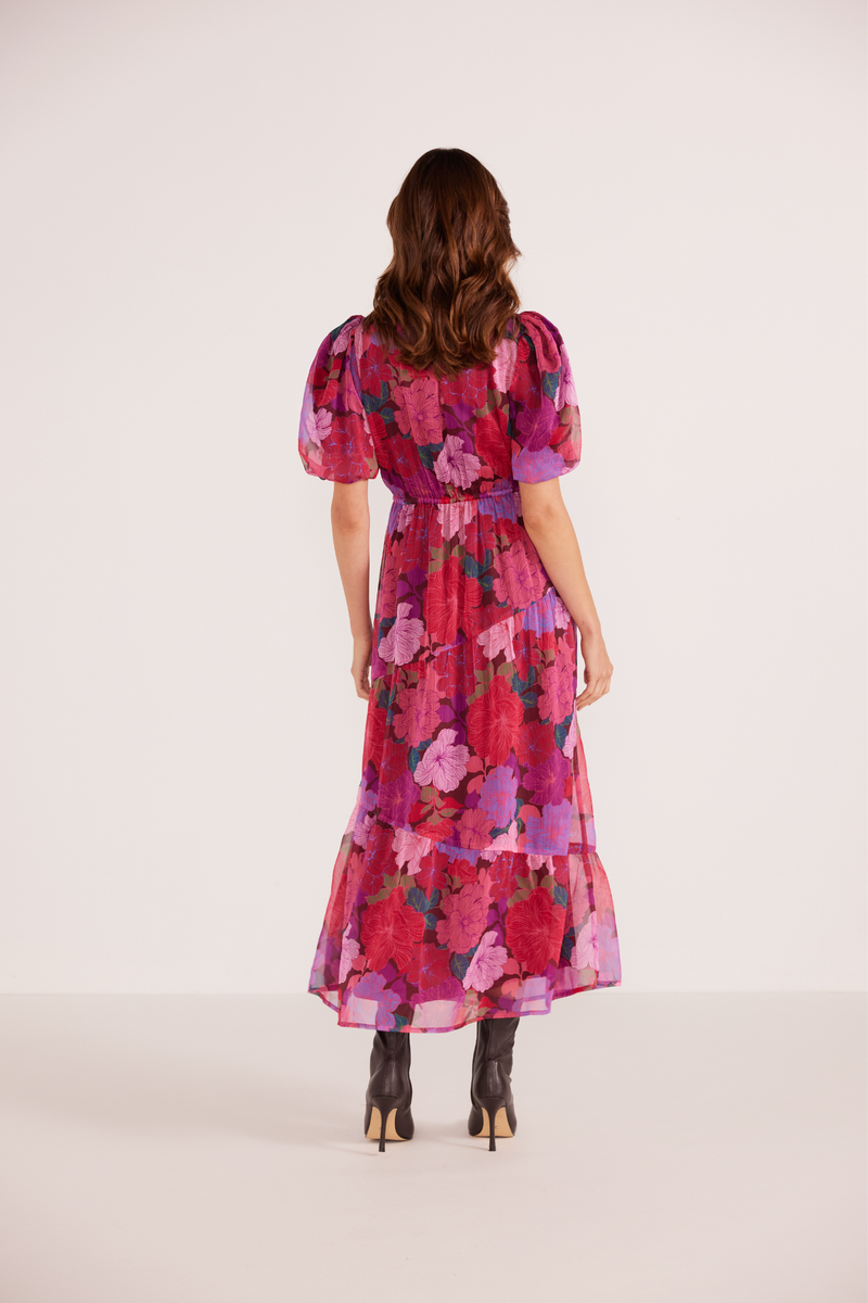 Lexie Floral Blooms Midi Dress