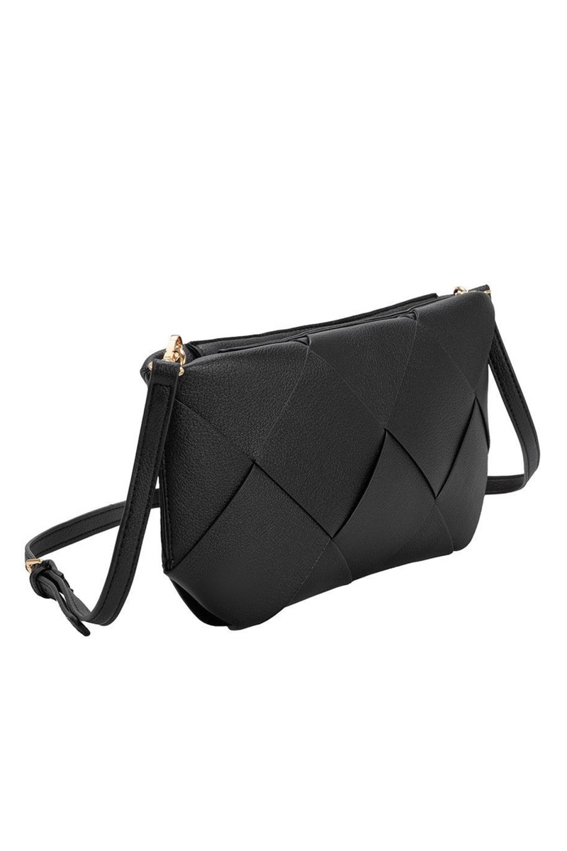 Connie Black Crossbody Bag