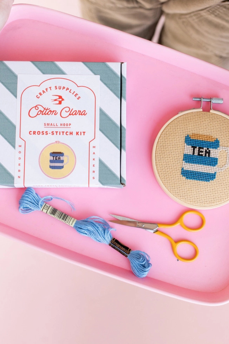 Tea Cross Stitch Kit