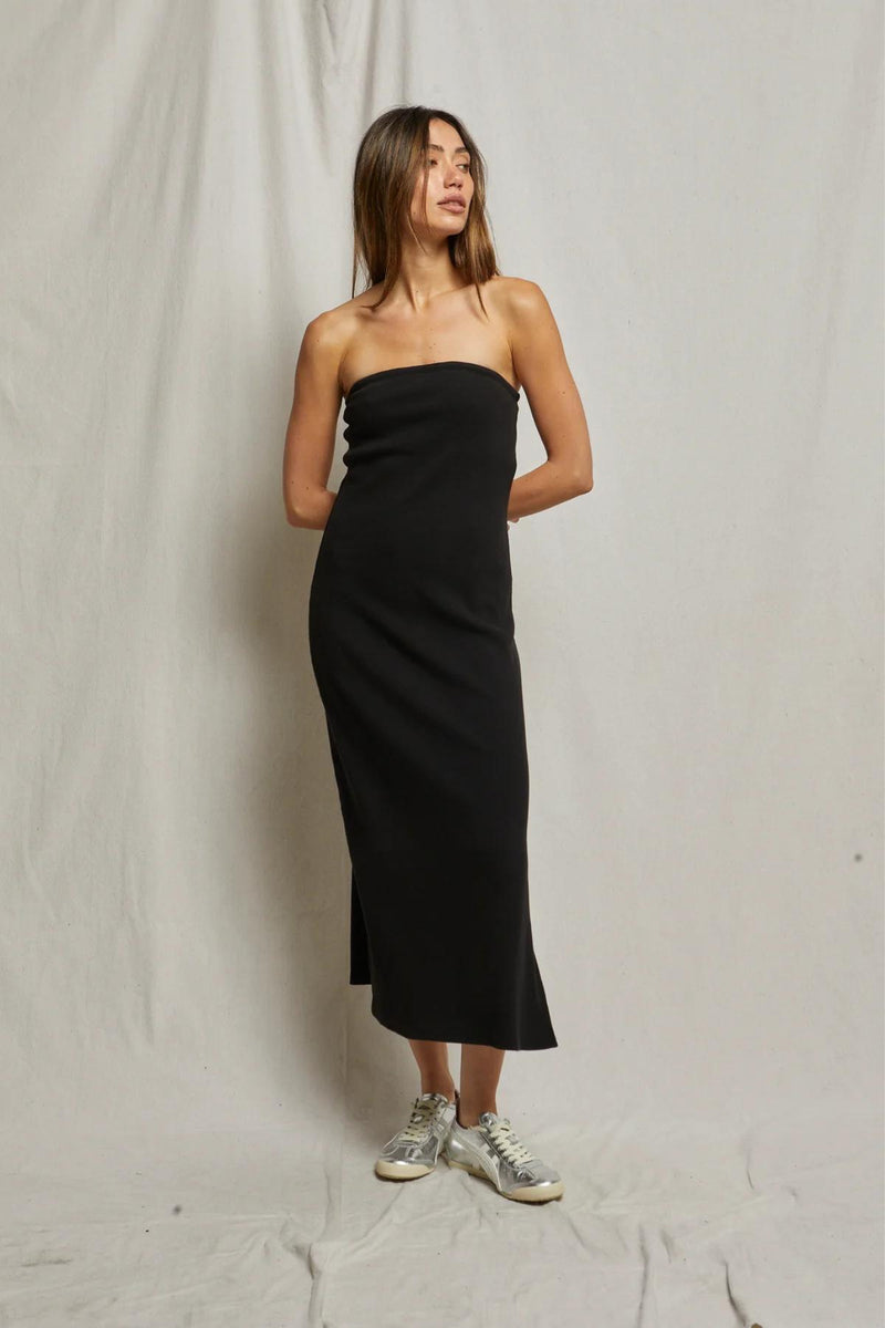 Nadine True Black Strapless Dress