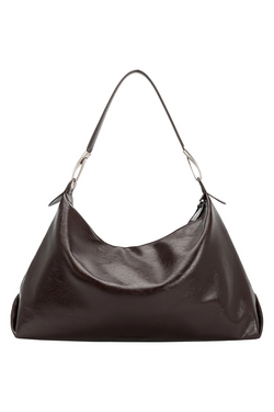 Charlie Espresso Shoulder Bag