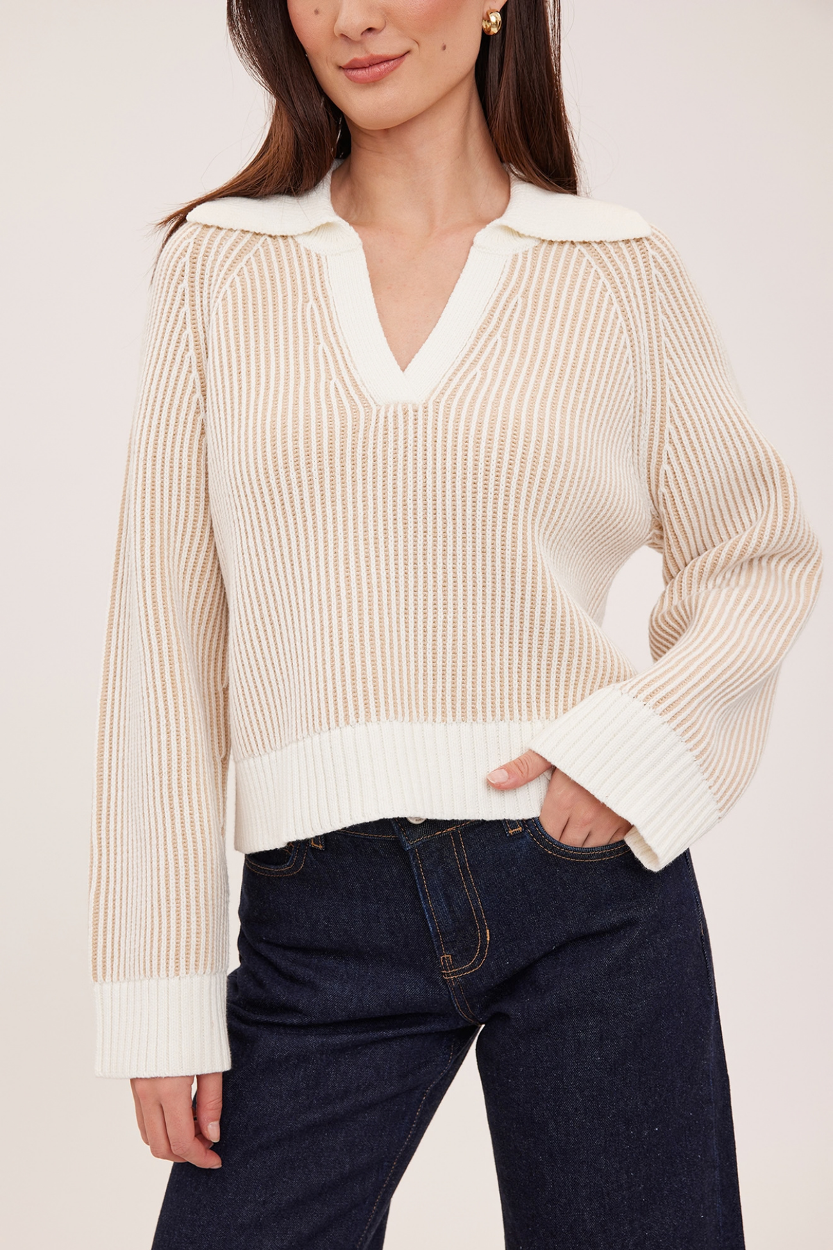 Xander Cream Sweater