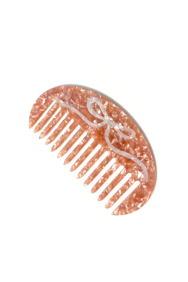 Ballet Bow Gua Sha Treatment Hair Comb