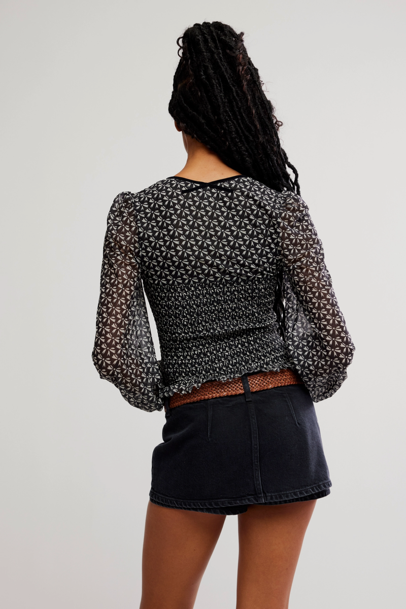 Dottie Mesh Top