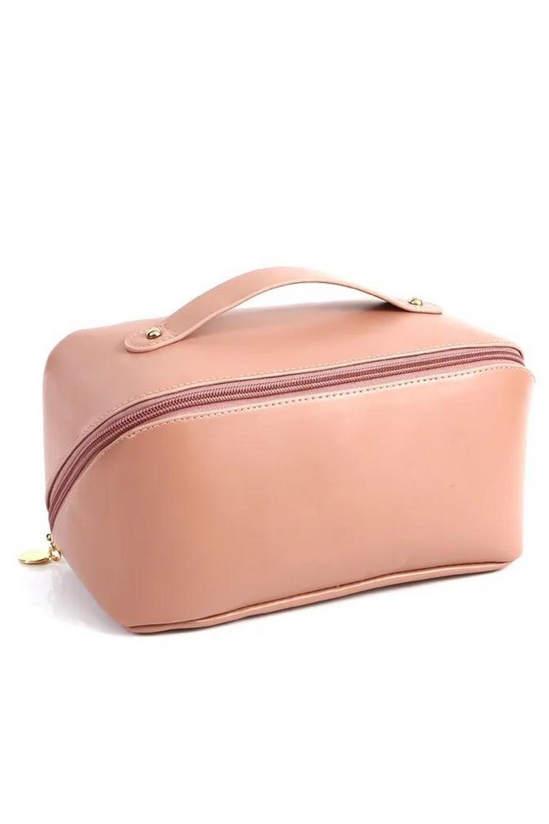 Rose Pink Cosmetic Bag