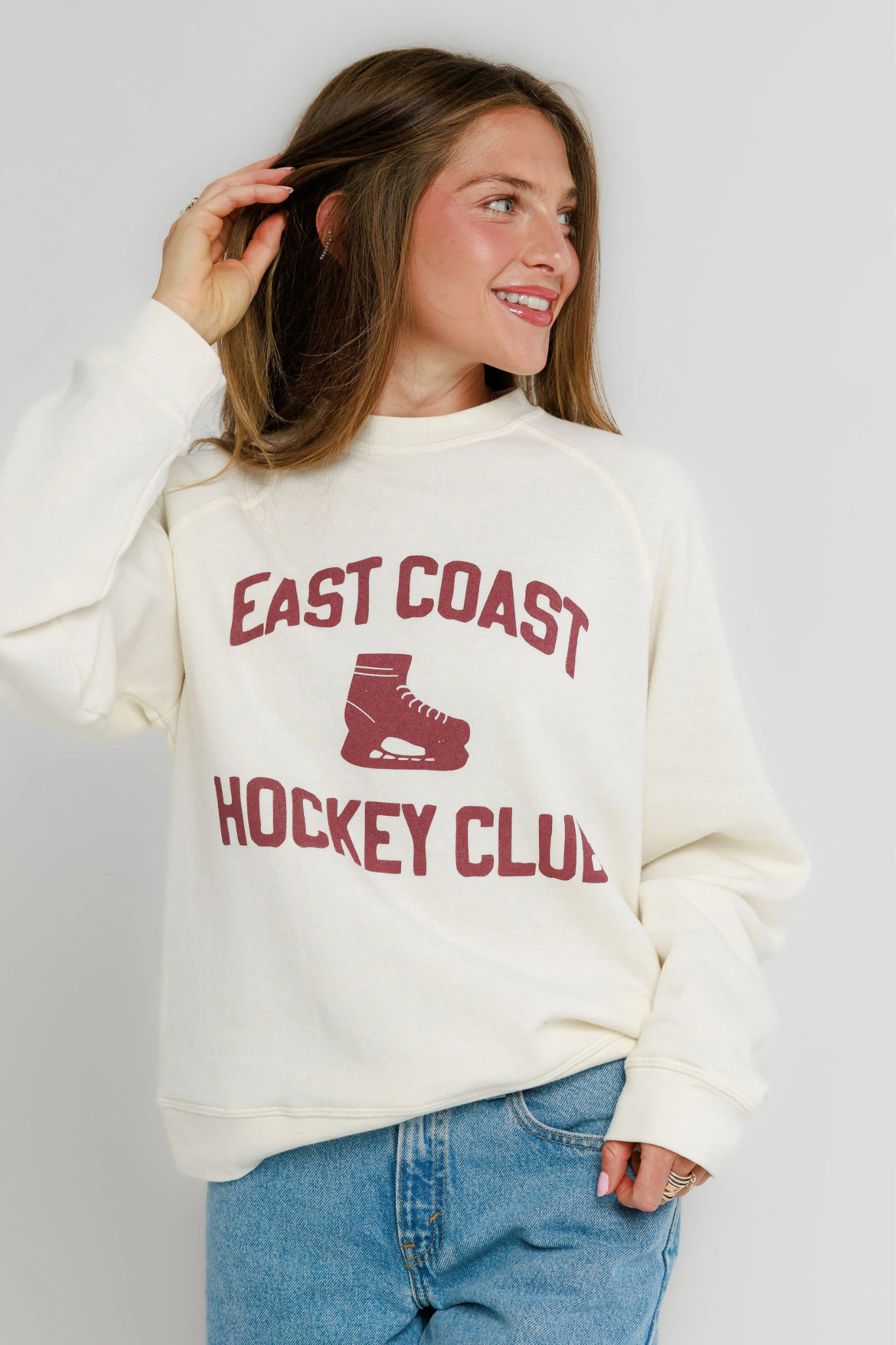 East Coast Hockey Club Raglan Crew