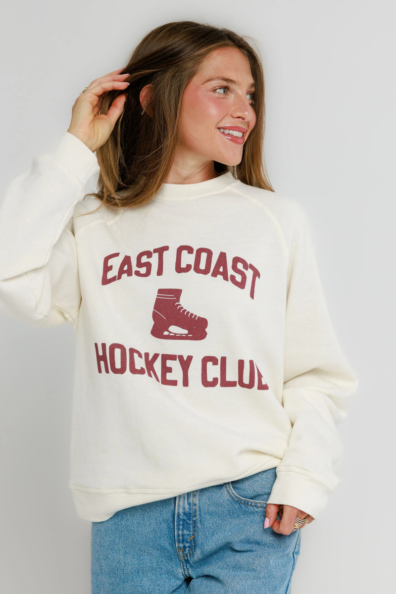East Coast Hockey Club Raglan Crew
