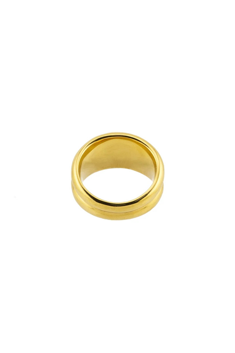 Gold Twin Ring