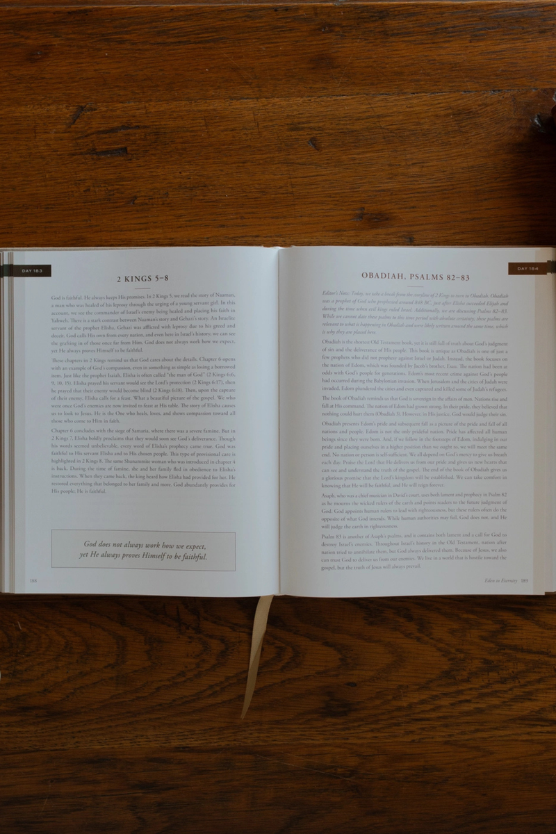 Eden To Eternity | 365 Day Devotional