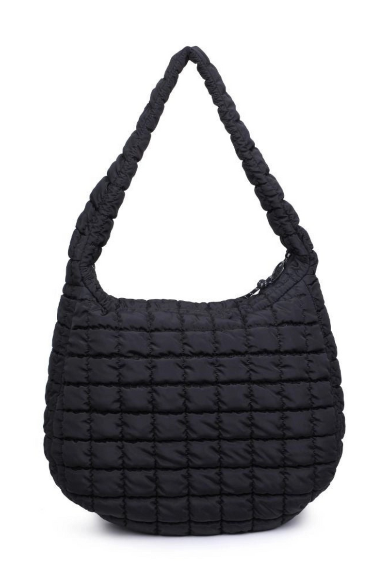 Revive Quilted Black Hobo