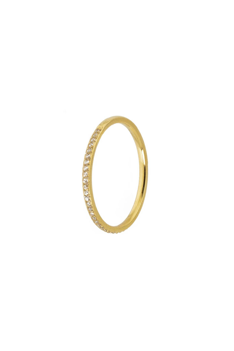 Dainty Diamond Band Ring