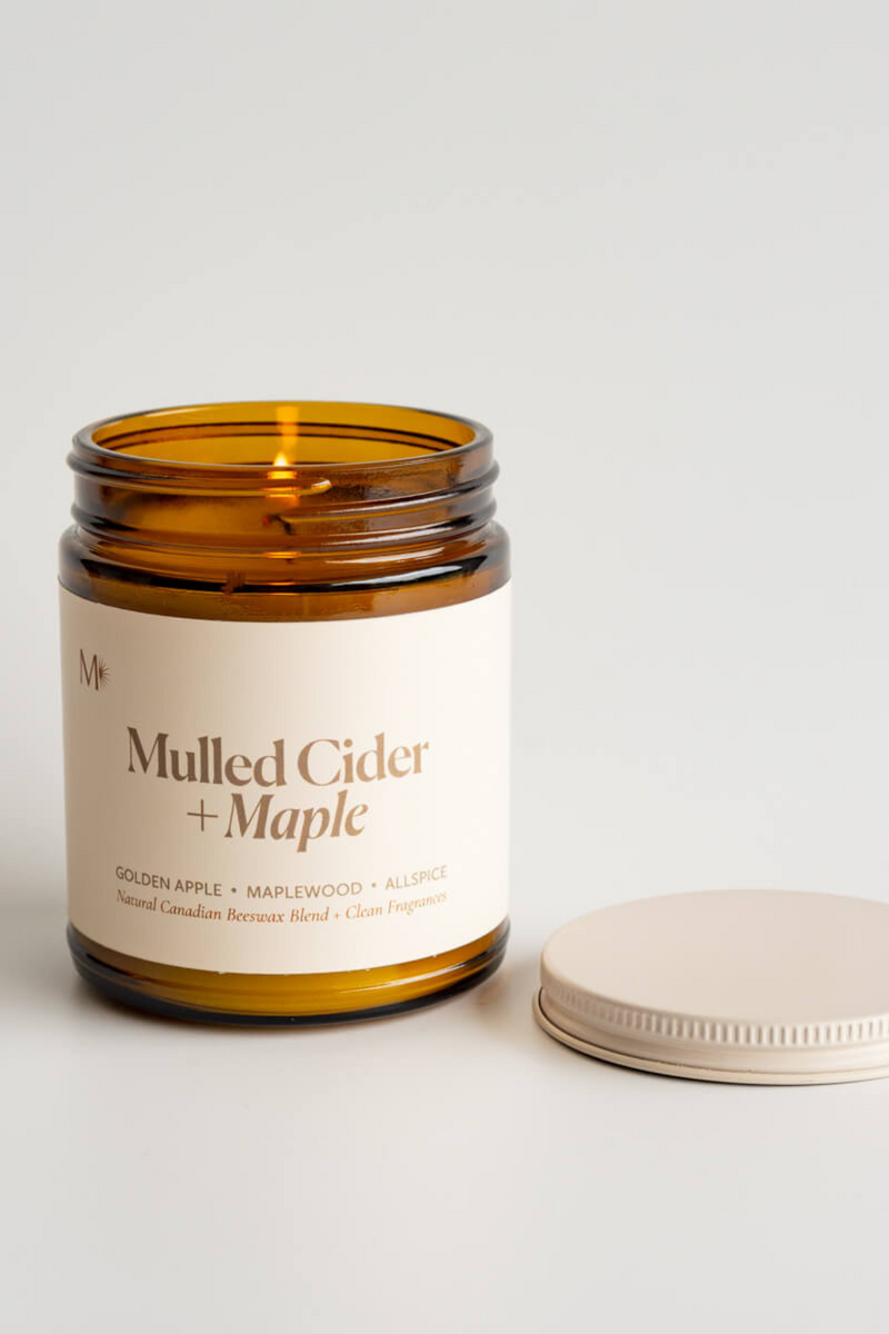 Mulled Cider + Maple Candle