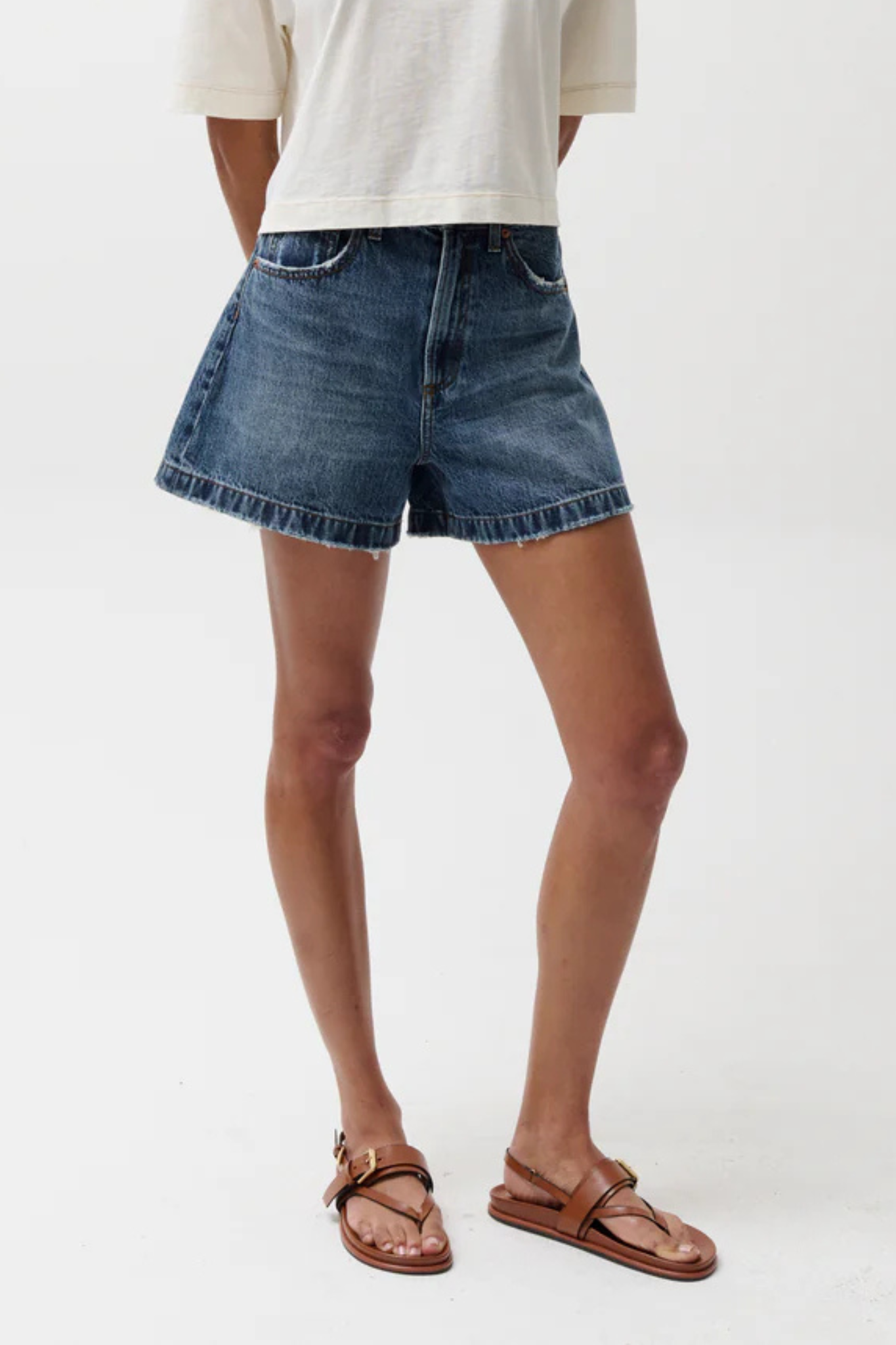 Saige Wishbone High Rise Short