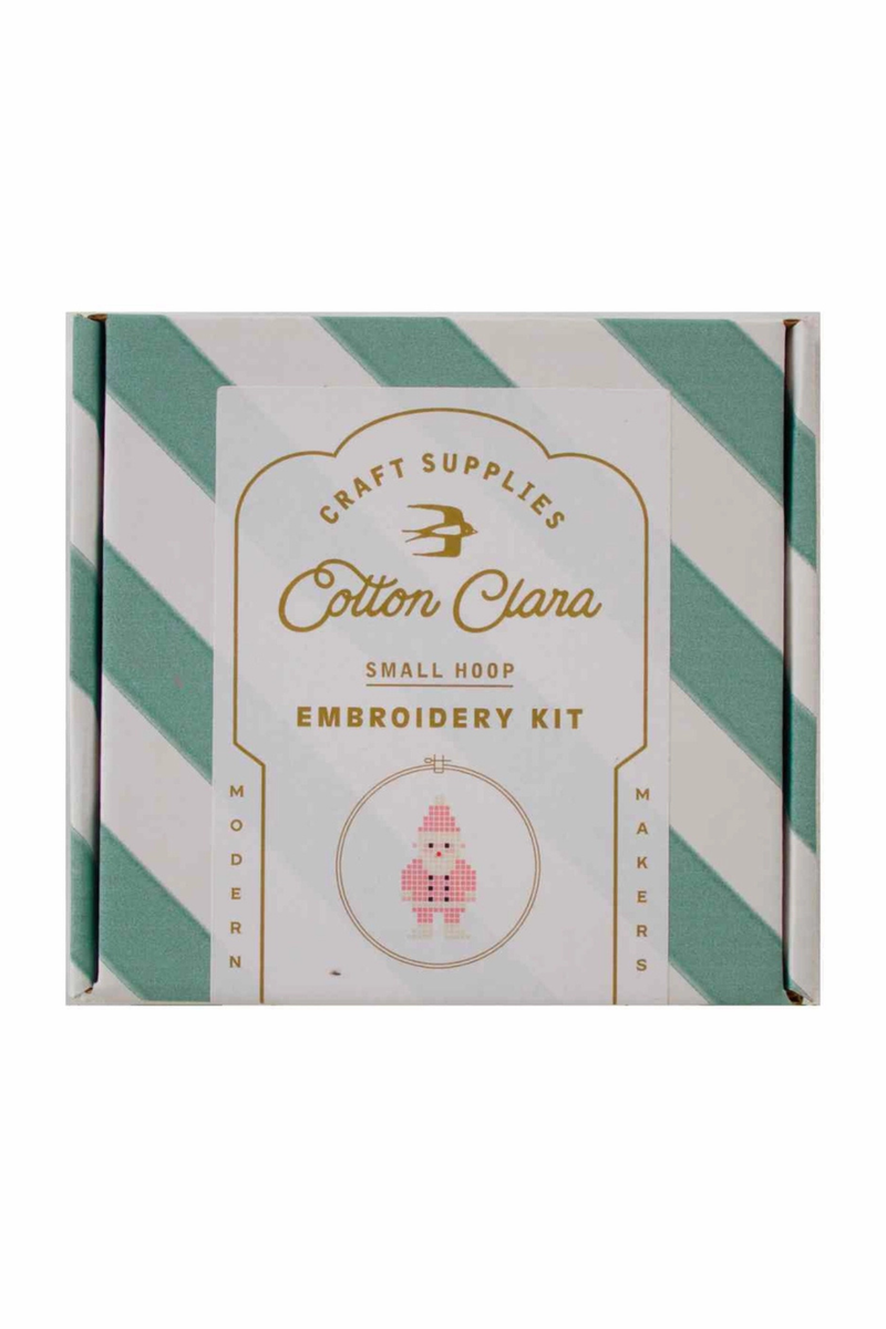 Christmas Santa Cross Stitch Kit