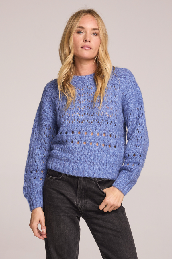 Ronnie Azure Blue Sweater