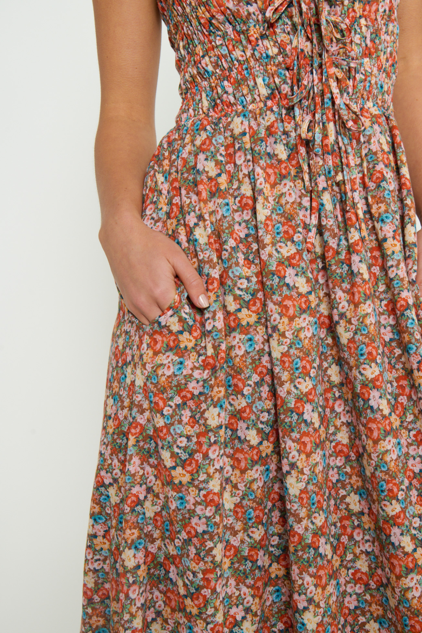 Mabel Rustic Meadow Maxi Dress