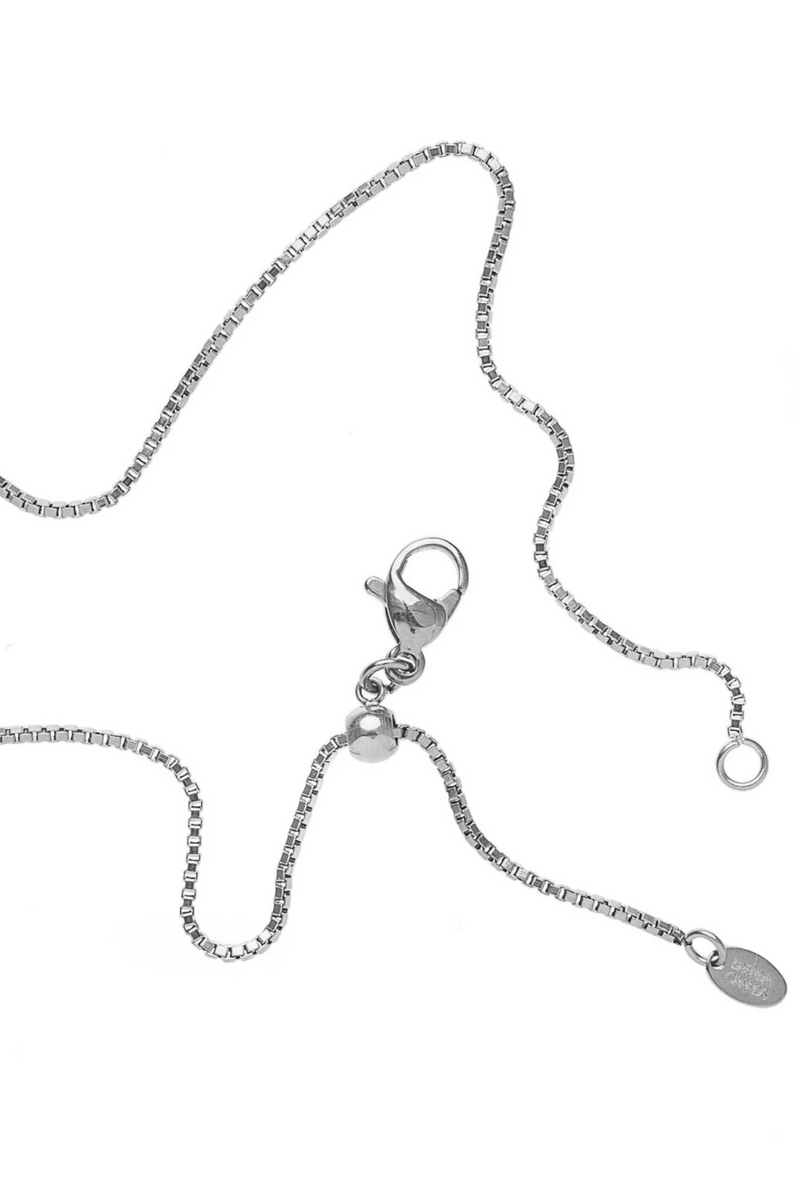Dainty Two-Tone Heart Necklace