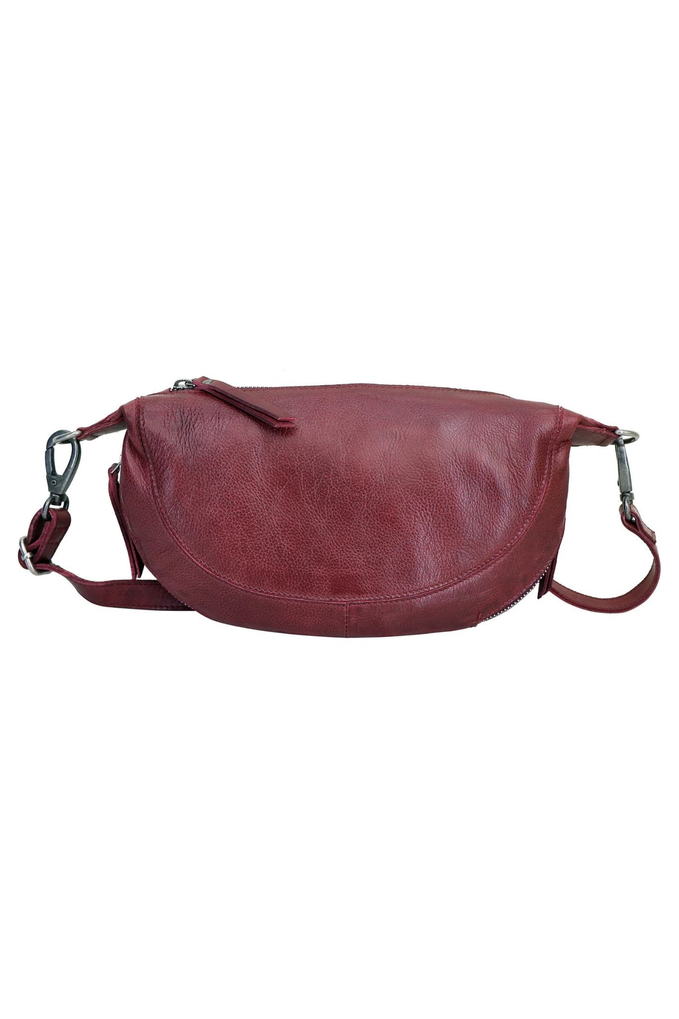 Crosby Oxblood Leather Sling Bag