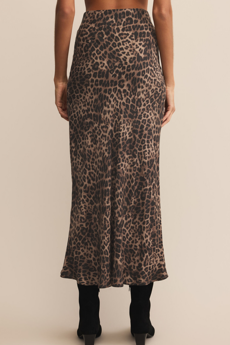 Izabel Leopard Skirt