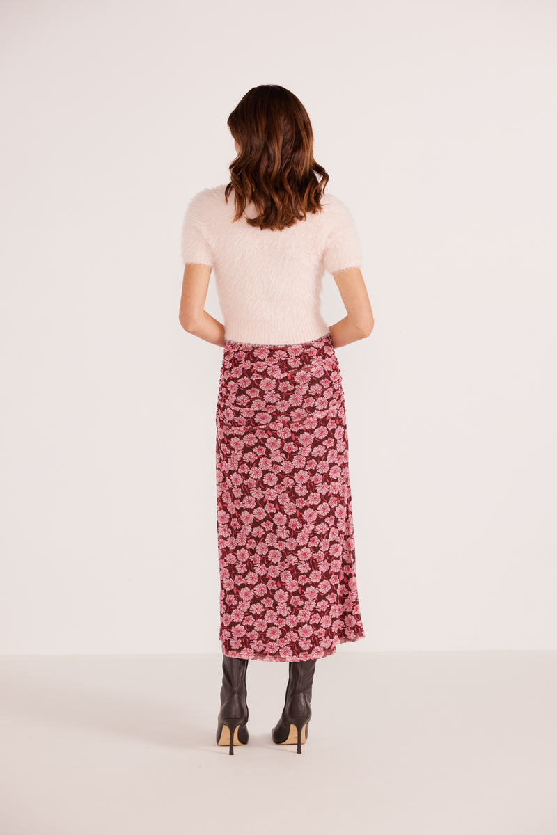 Dakota Carnation Ditsy Midi Skirt