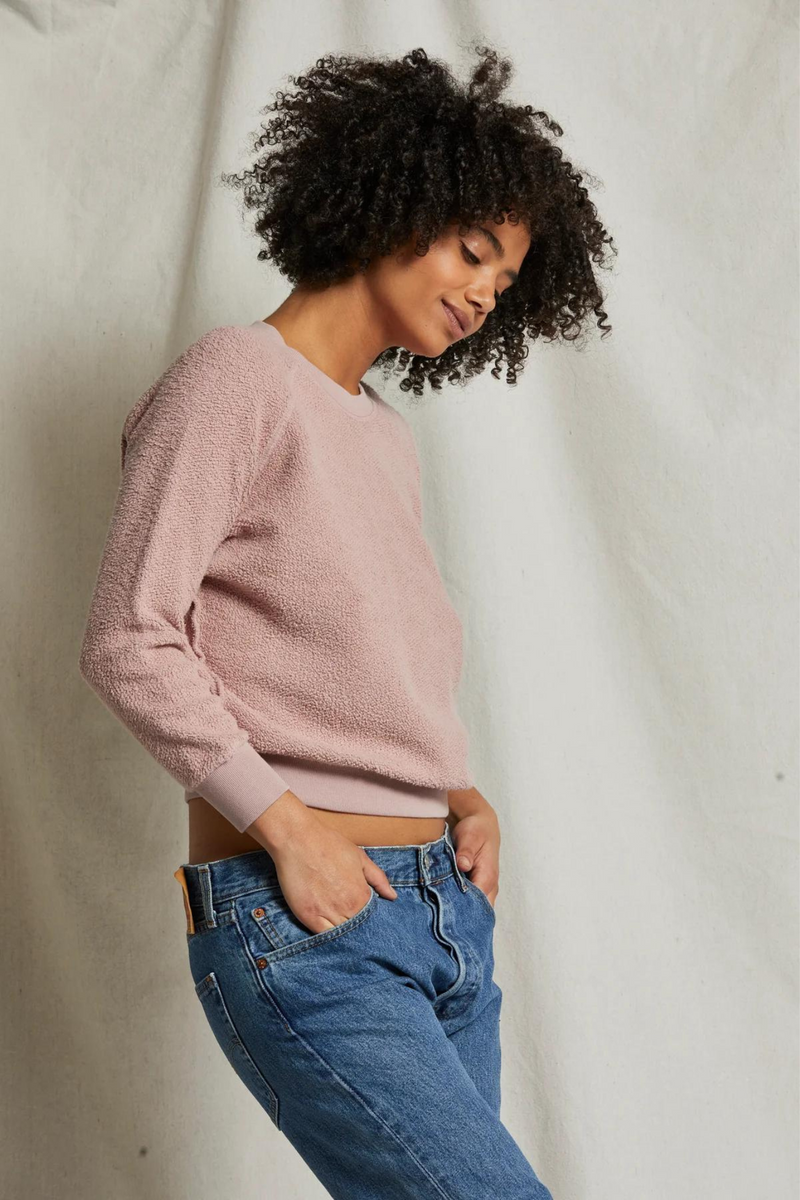 Ziggy Mauve Inside Out Sweatshirt