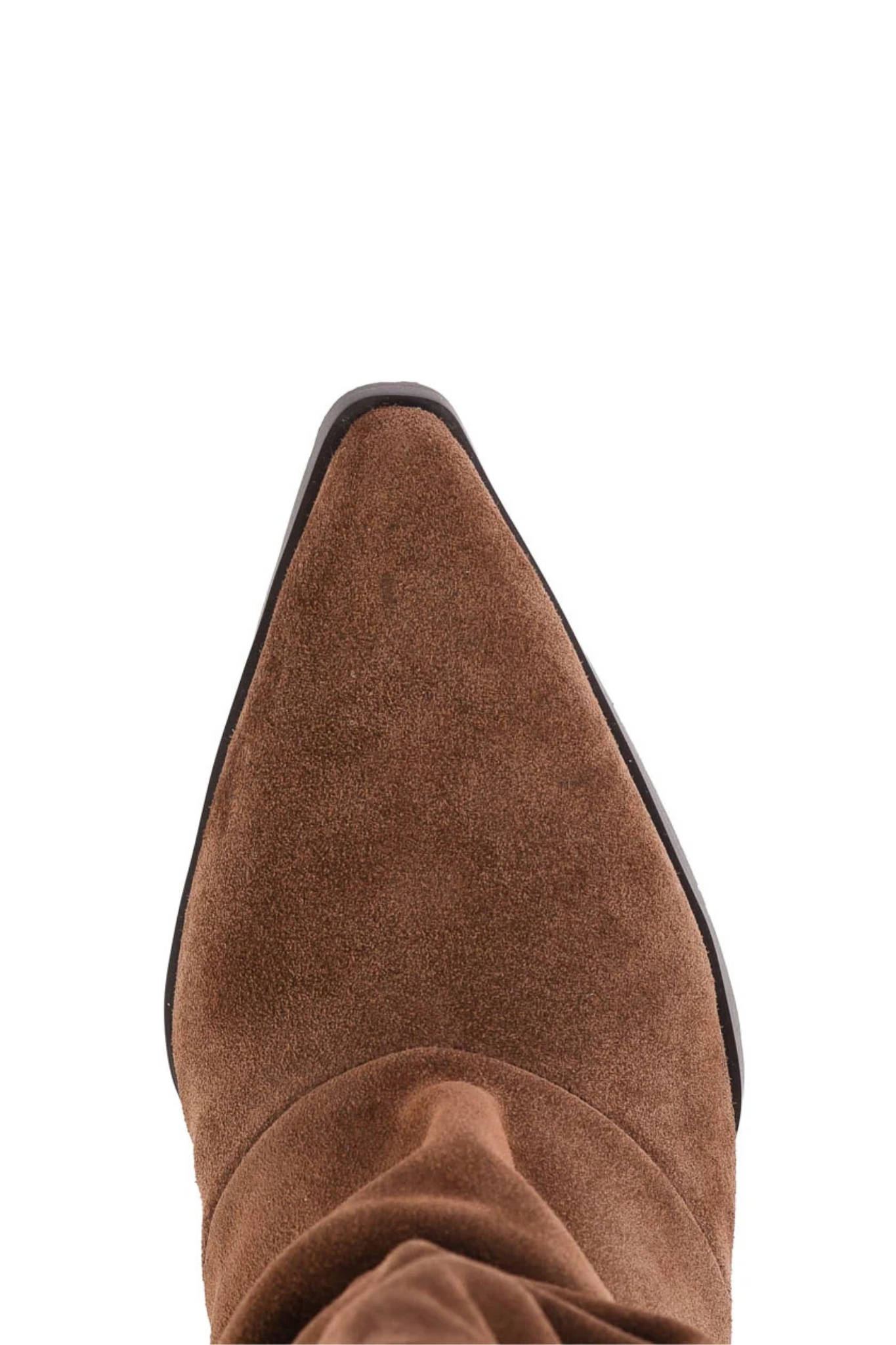 Getty Dark Brown Suede Boot
