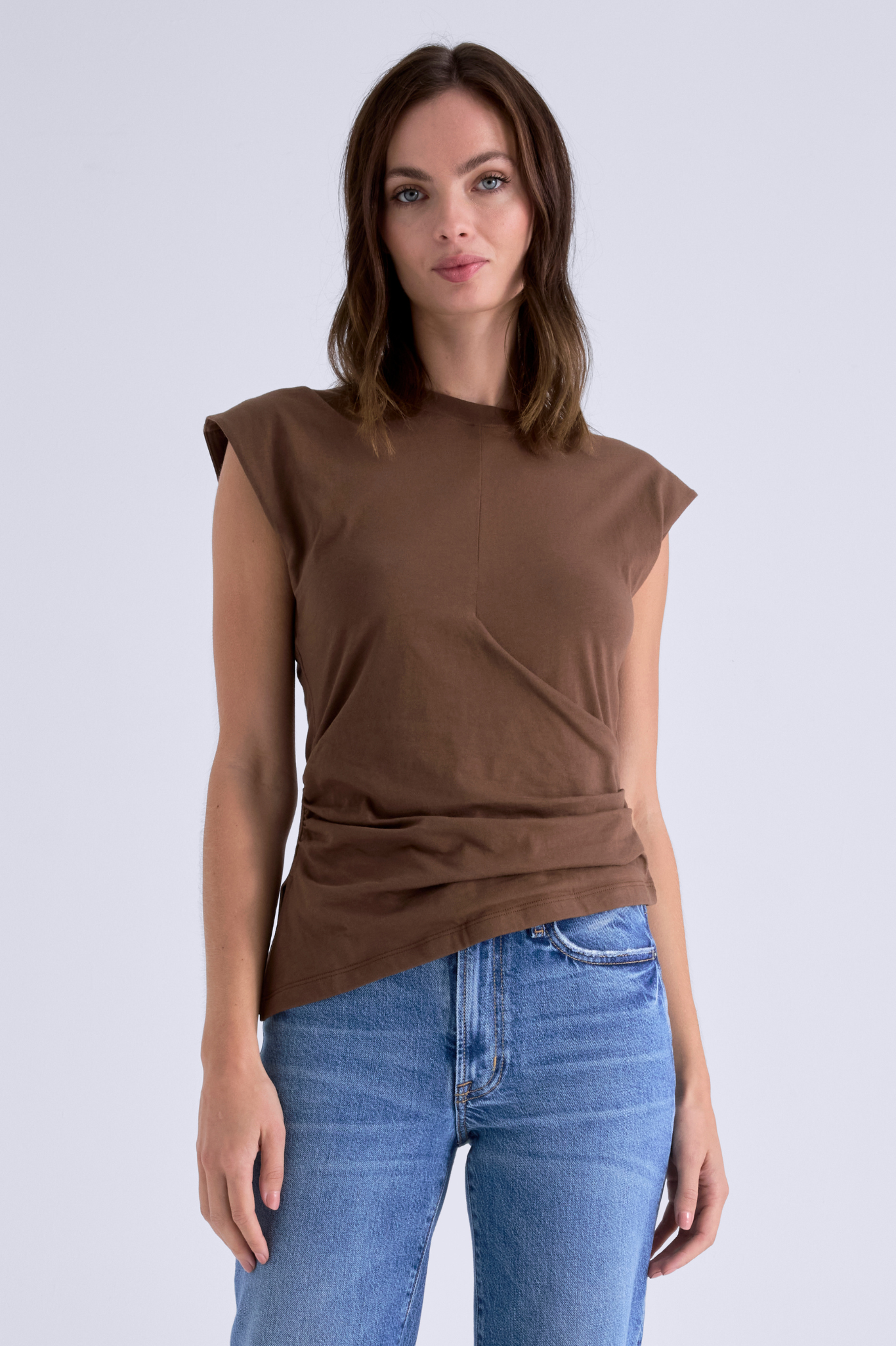 Nya Java Draped Tee