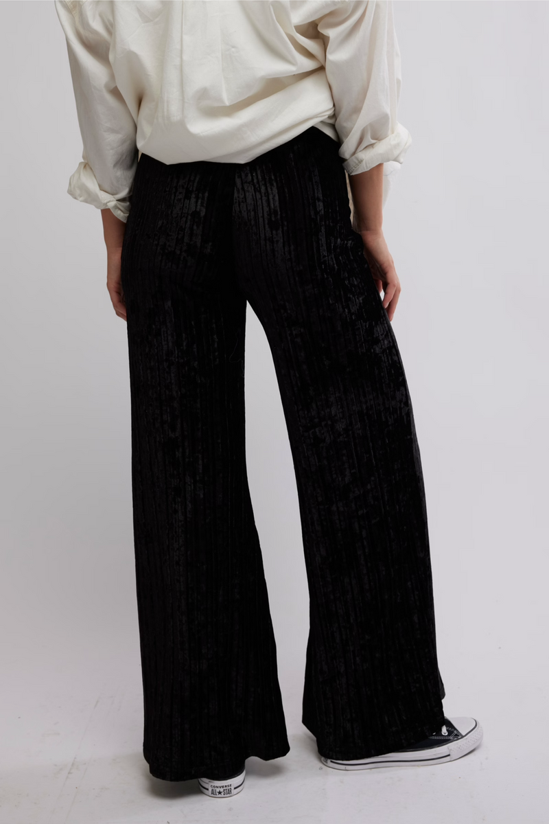 Star Sign Velvet Pant