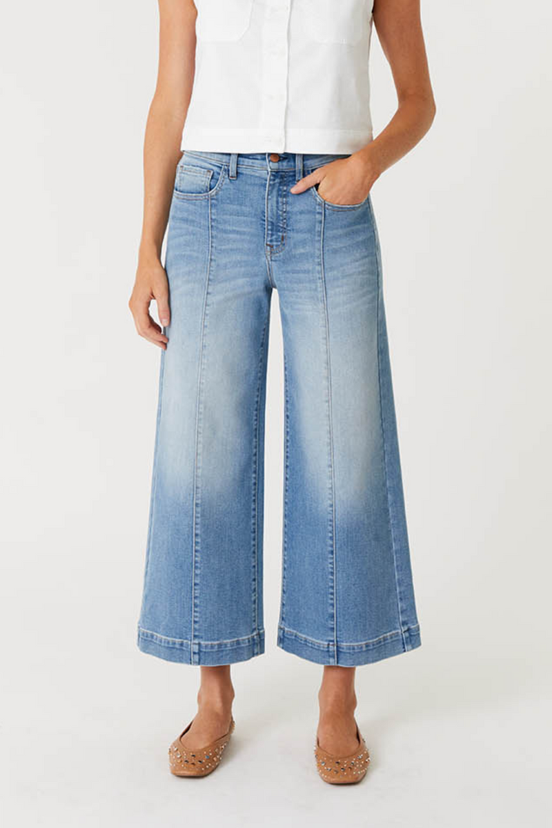 Jansen Light Sky Pintuck Denim
