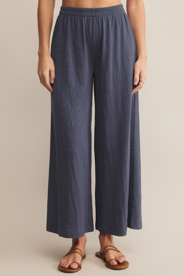 Scout Worn Blue Textured Slub Pant