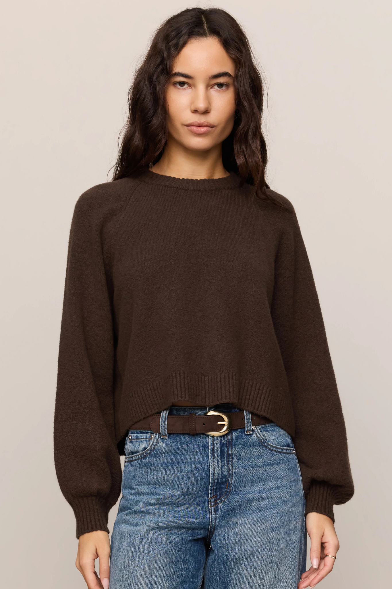 Coming Up Dark Chocolate Sweater