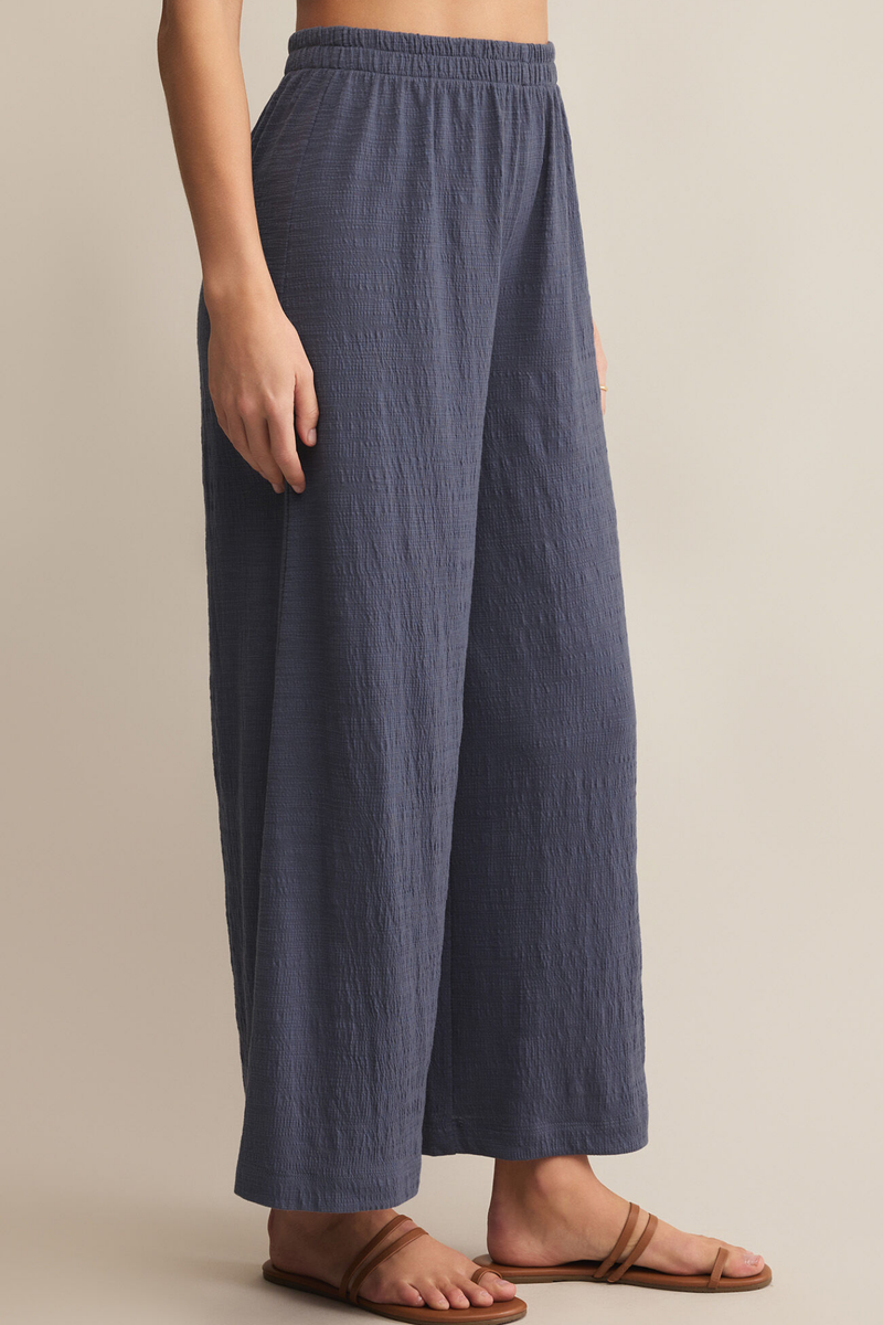 Scout Worn Blue Textured Slub Pant