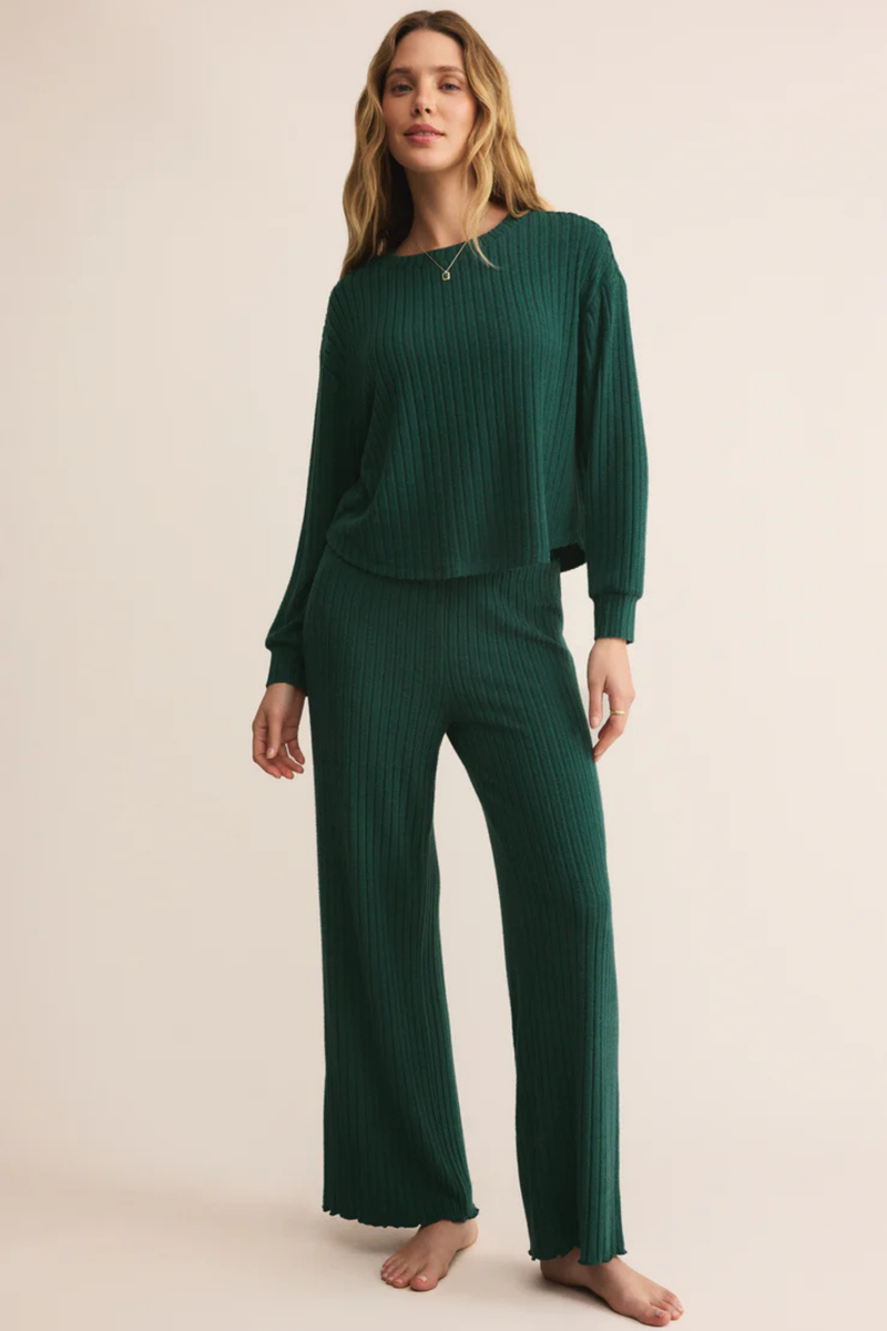 Elfie Mistletoe Rib Top