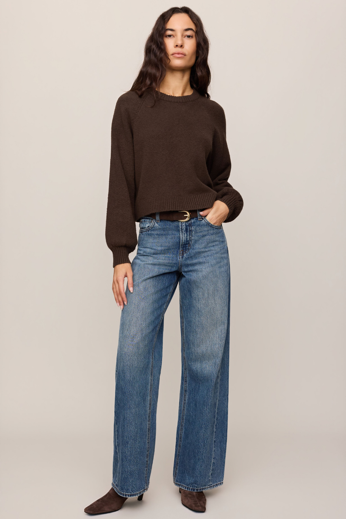 Coming Up Dark Chocolate Sweater