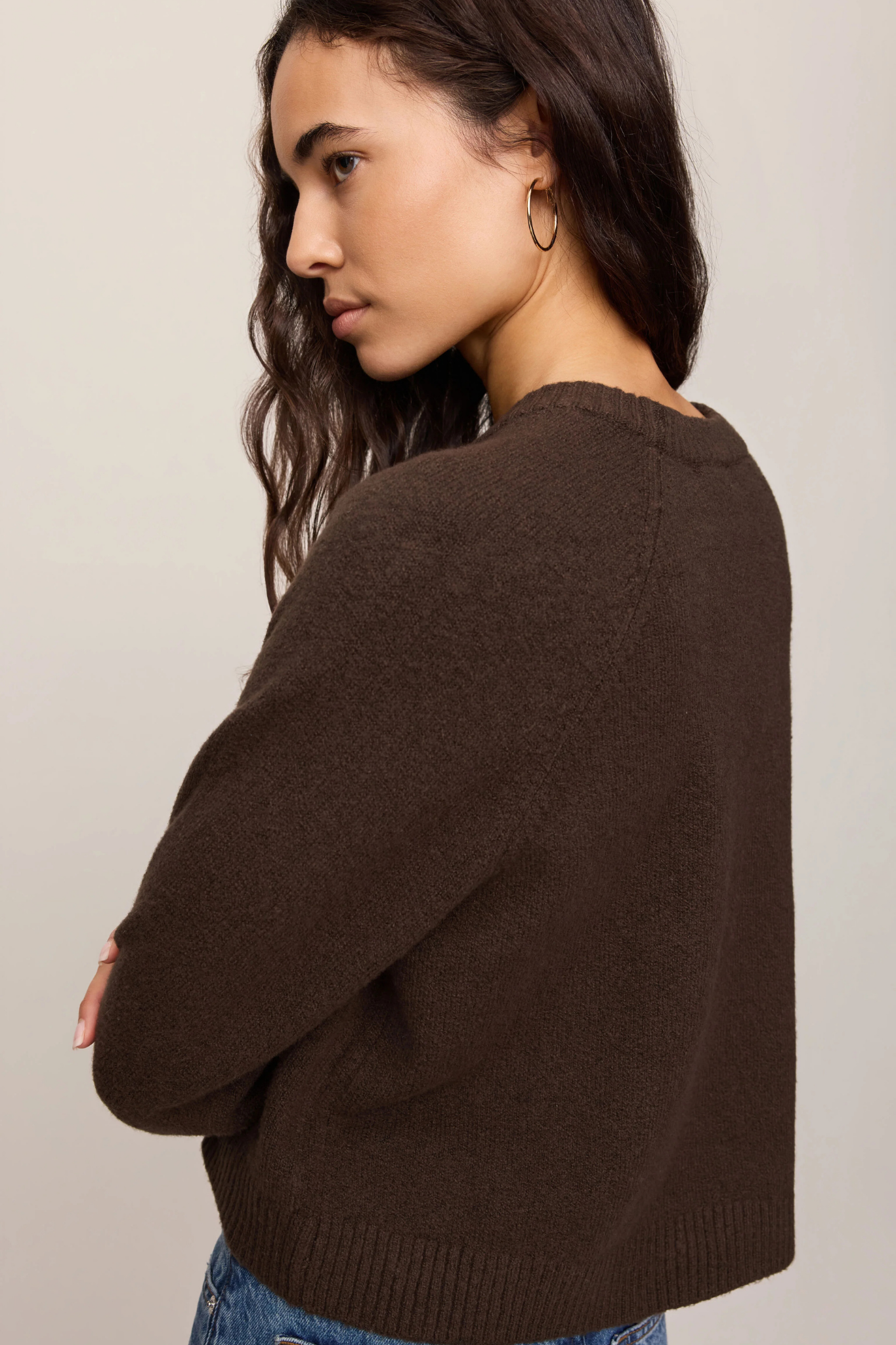 Coming Up Dark Chocolate Sweater