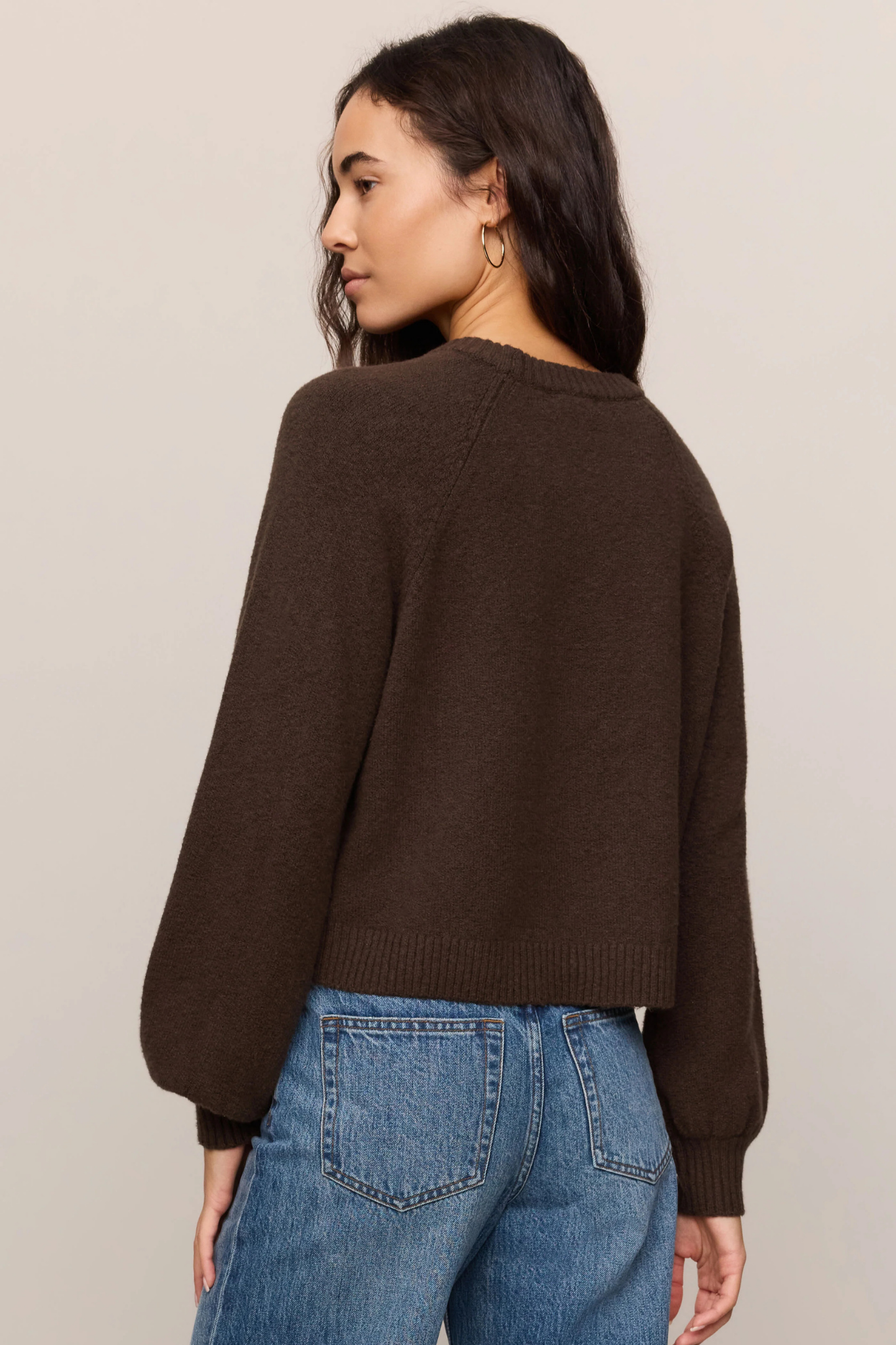 Coming Up Dark Chocolate Sweater