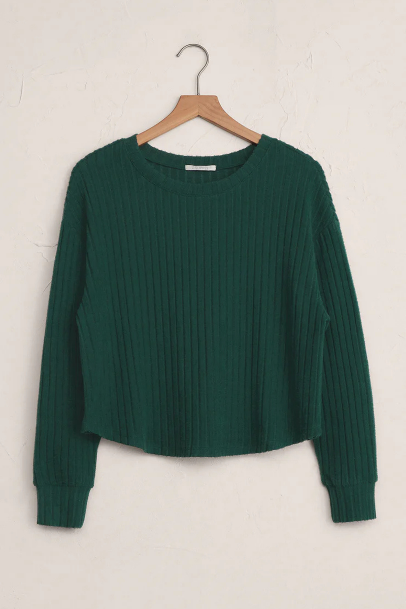 Elfie Mistletoe Rib Top