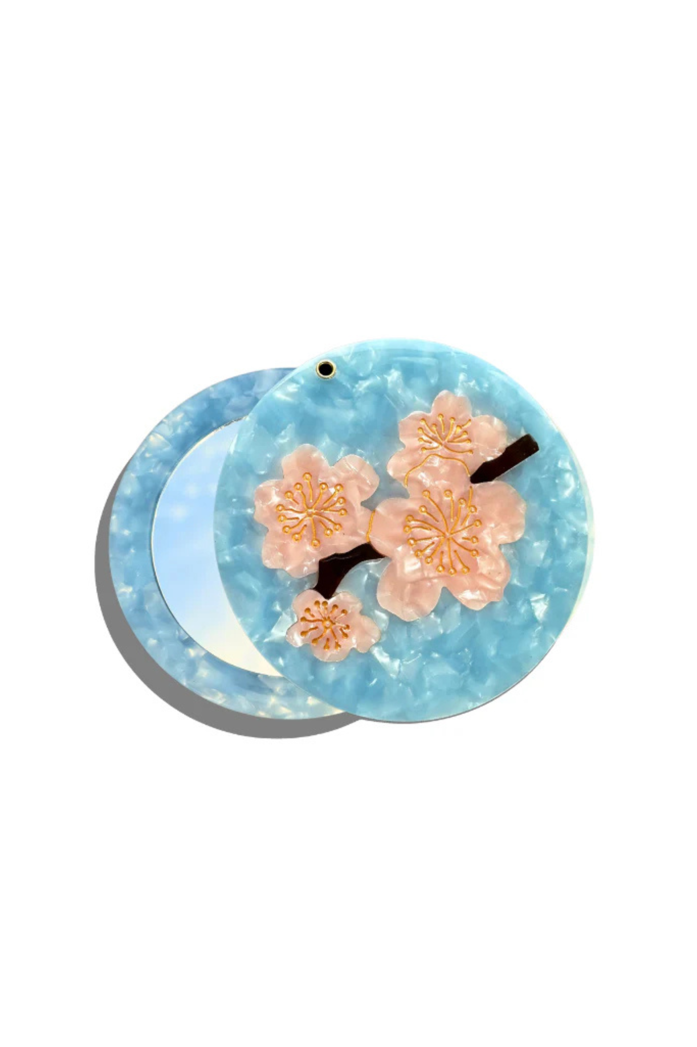 Cherry Blossom Compact Mirror