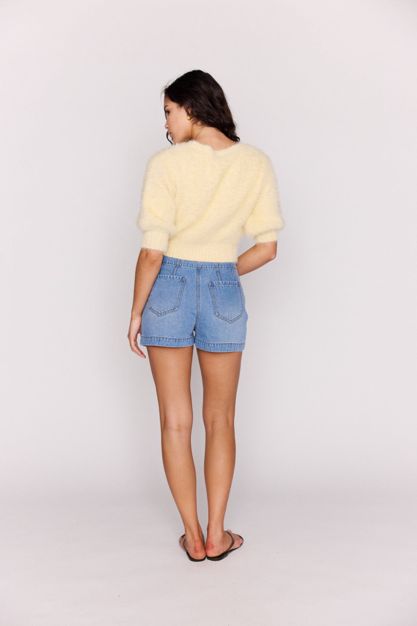 Lola Butter Fluffy Knit Top