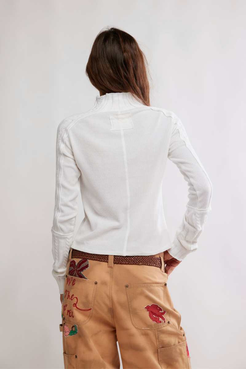 Breezy Ivory Top