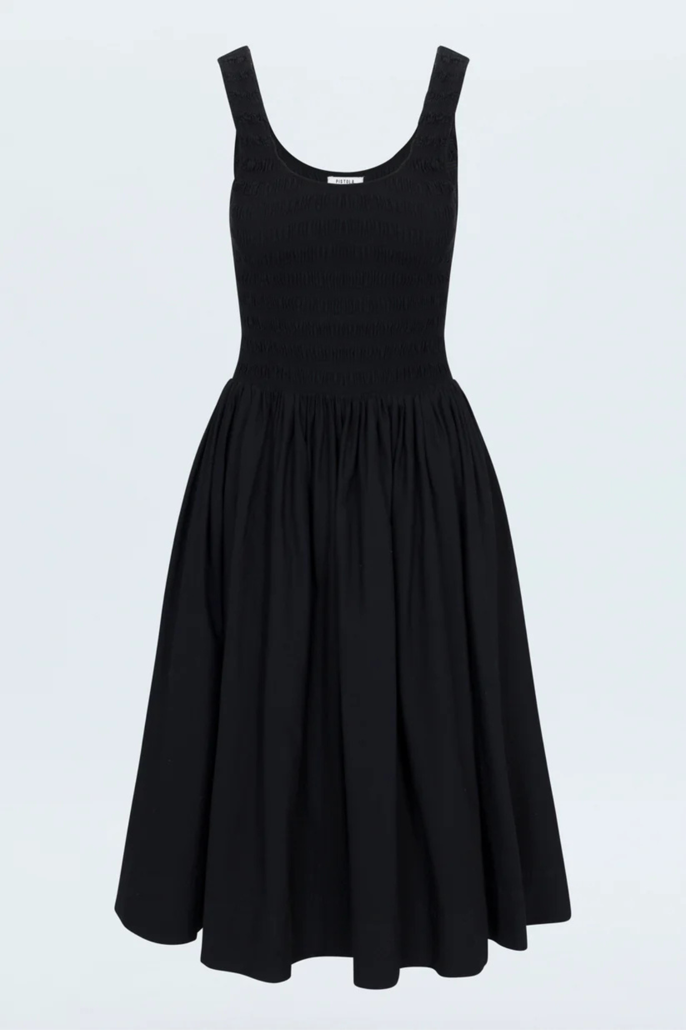 Alessia Noir Midi Dress