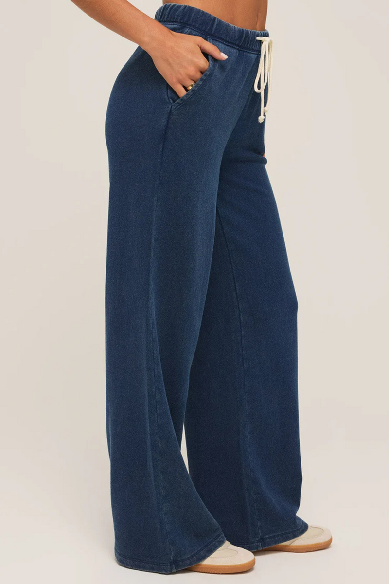 Hunter Indigo Denim Knit Pant