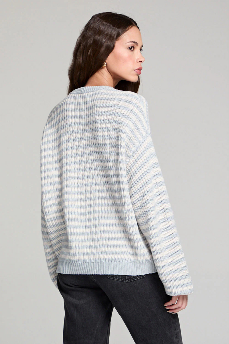 Leilani Sky Stripe Sweater